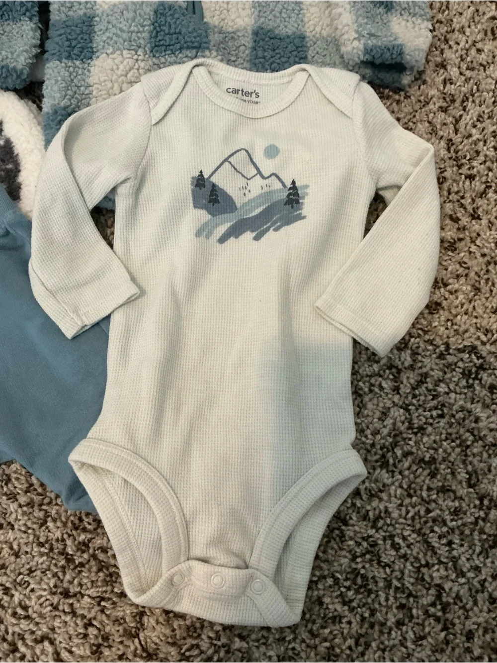 Baby Cozy Fleece Clothing Bundle 6 and 9 months